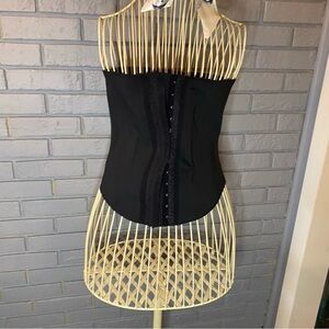 Ardyss Black Latex Waist Trainer Corset